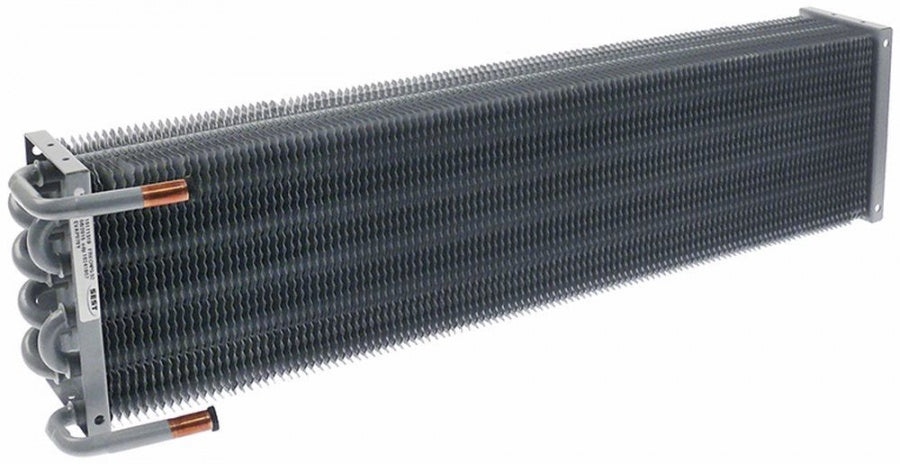evaporator L 500mm W 125mm H 65mm total length 532mm overall width 130mm