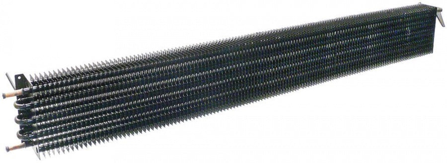 evaporator L 1590mm W 175mm H 70mm total length 1650mm overall width 175mm