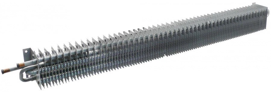 evaporator L 985mm W 105mm H 70mm total length 1050mm overall width 105mm