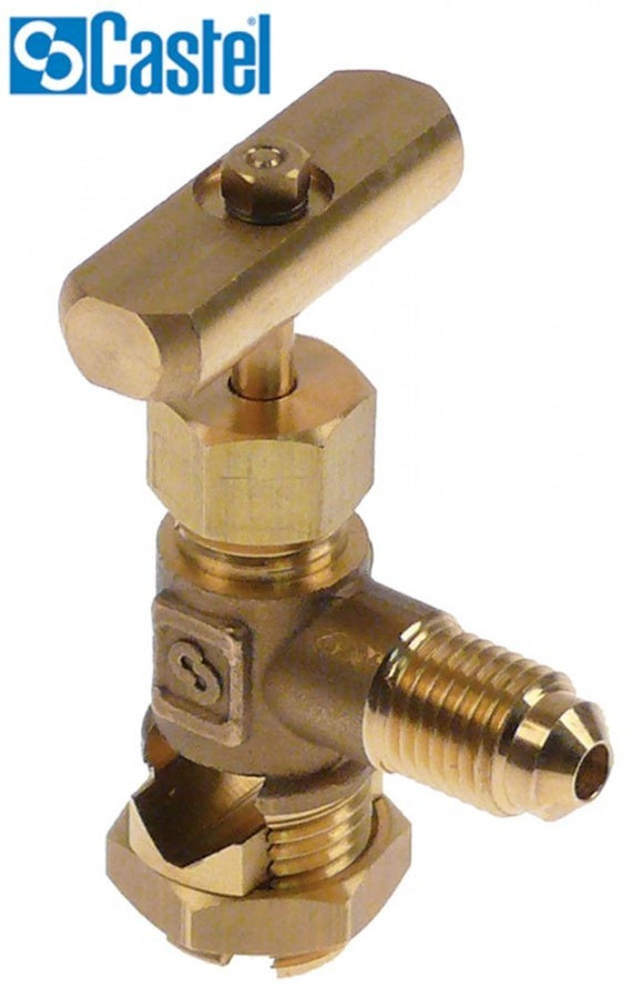 line piercing valve type 8330/A pipe ø 6 up to 10mm connection 1/4" SAE CASTEL