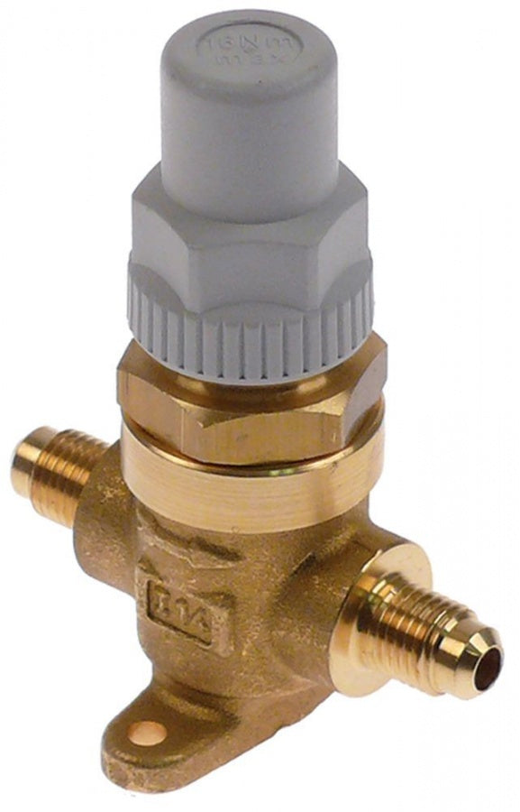 shut-off valve 2-way type 6410/2 p max 45 bar connection 1: 1/4" SAE connection 2: 1/4"SAE