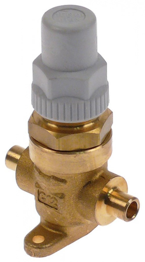 shut-off valve 2-way type 6420/2 p max 45 bar connection 1: ODS 1/4" connection 2: ODS 1/4"