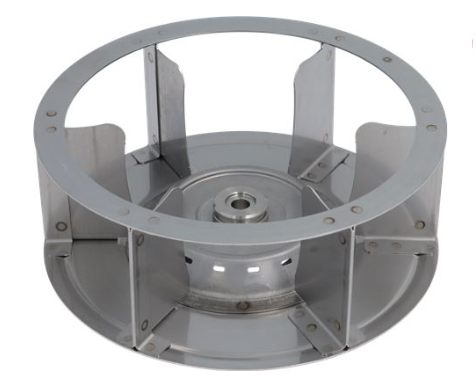 Turbina AISI 304 0200, H 75 mm, 6 palete, ø 200 mm, pentru cuptoare MKF-TS - 761727