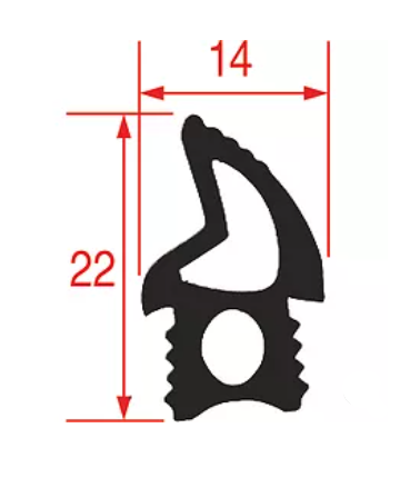Garnitura usa cuptor  TECNOEKA - 761857