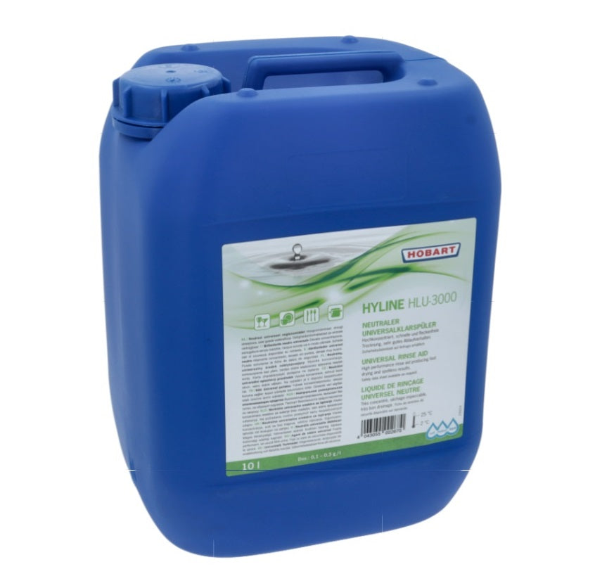 Agent de clatire HOBART HLU-3000 HYLINE, bidon de 10l, foarte concentrat