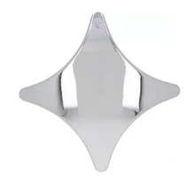 Buton cromat pentru robinet ø ext 83 mm, ø ax 10x8 mm, tesitura sus - 783752