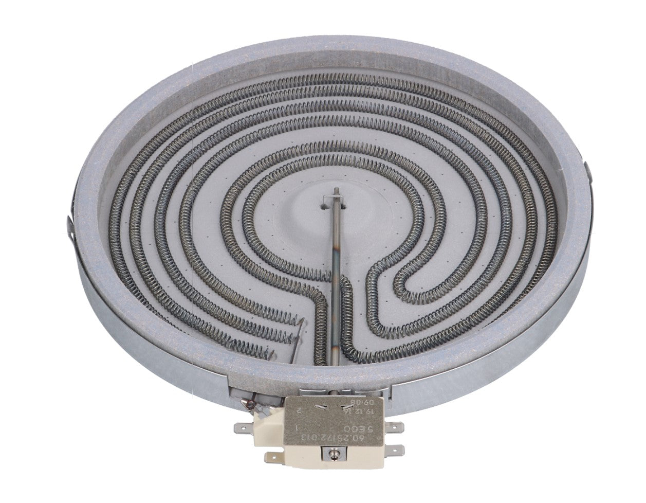 Rezistenta radianta pentru plita electrica 60.25172.013, 2500W, 230V, ø 250mm - 783964