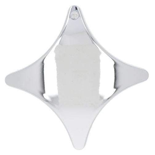 Buton cromat ø 82,5mm, ax ø 8x6.5mm, tesitura sus