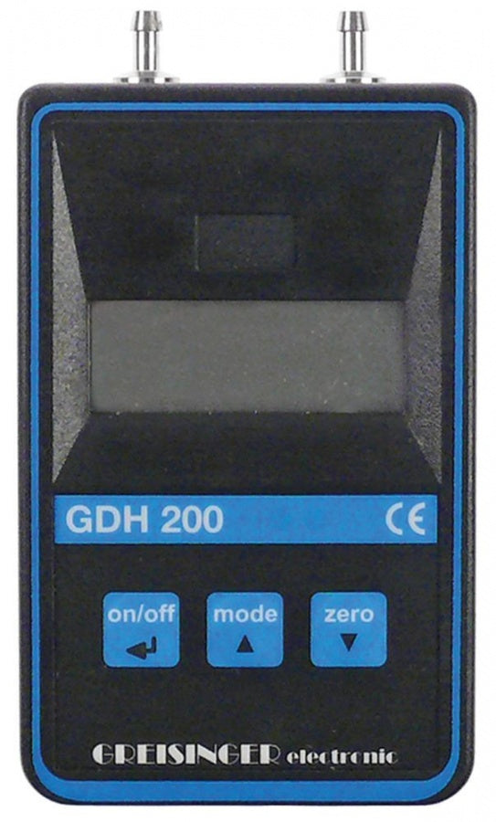 pressure meter 0 up to 19,99 / 199,9mbar type GDH 200-07 vacuum/over-/differential-pressure