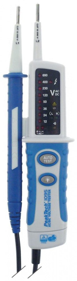 voltage indicator PEAK TECH model 1095 display LED 12-690V 12-690V yes yes yes yes yes yes yes