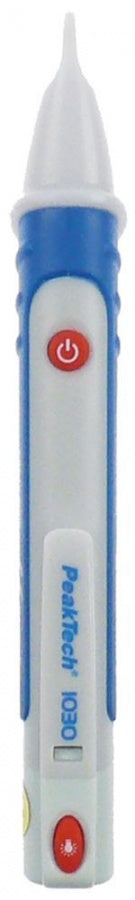 Indicator prezenta tensiune PEAK TECH model P1030, (creion de faza) semnalizare optic / acustic, 90-1000V - 800037