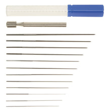 Set alezoare duze, cu 12 piese, 0,5-2 mm - 800050