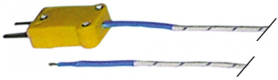 wire probe with cable -50 up to +400°C K type 111 temps de fonctionnement 5s cable length 900mm