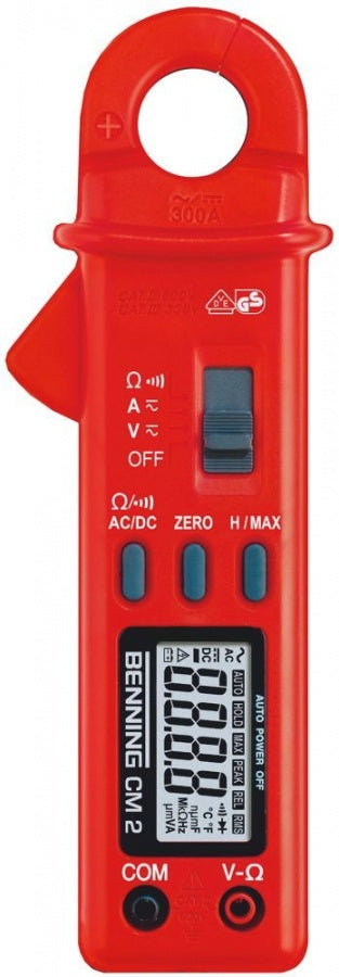clamp ampere meter BENNING type  display range  Auto-Range accuracy 0,5% 1mV-600V 1mV-600V