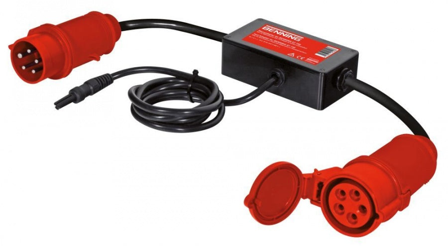 measuring adapter for appliance tester three-phase/32A CEE-CEE