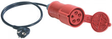 measuring adapter for model BENNING ST710/720/750 three-phase/32A CEE-SCHUKO for appliance tester