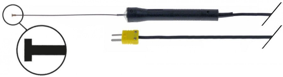 surface probe with cable -50 up to +450°C K tolerance 1,5°C, from 400°C% type GOF500