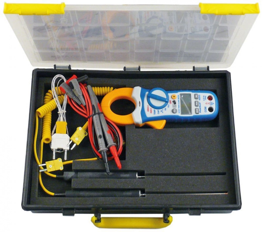 clamp ampere meter with temperature measurement function PEAK TECH