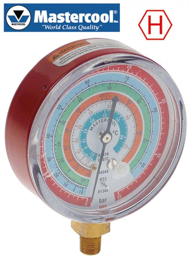 manometer model  ø 80mm class 1.6 R22/R134a/R404a/R407c/R507a connection 1/4" SAE