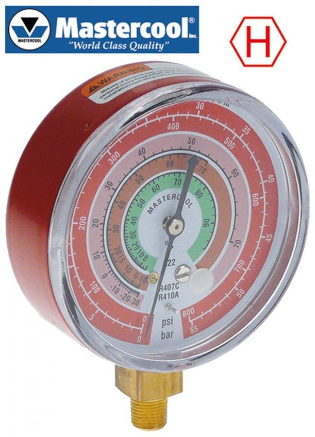manometer model  ø 80mm class 1.6 R22/R410a/R407c connection 5/16"