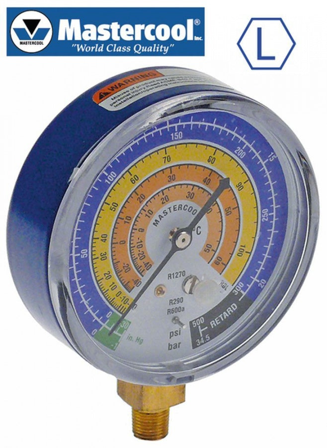 manometer model  ø 80mm class 1.6 R1270, R290, R600a connection 1/4" SAE