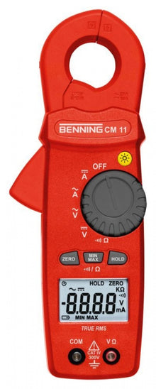 clamp ampere meter BENNING type CM11 display range  manual   0,1-10 0,1-10