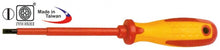 flat-blade screwdriver slotted size 1,2x8,0mm blade length 175mm total length 274mm