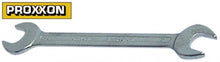 double open end wrench size 6/7mm chrome-vanadium steel, chrome-plated