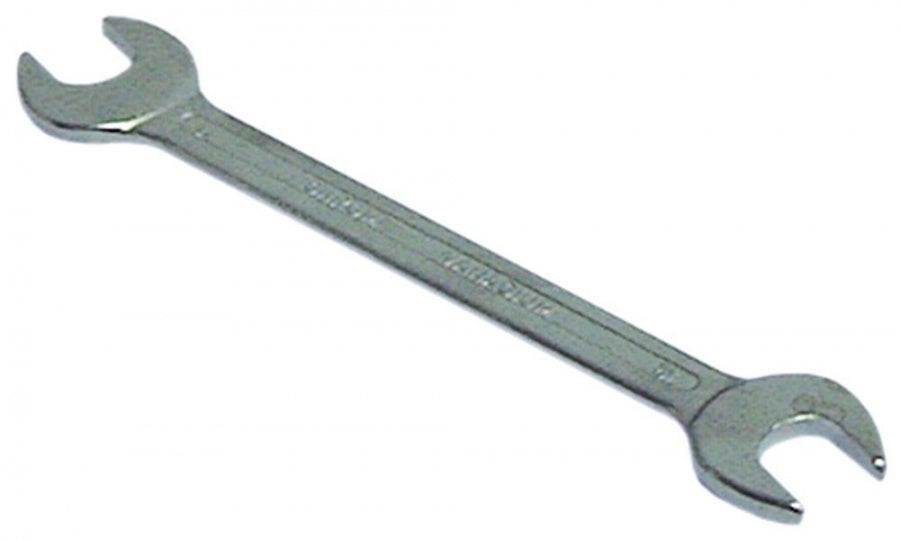 double open end wrench size 8/9mm chrome-vanadium steel, chrome-plated