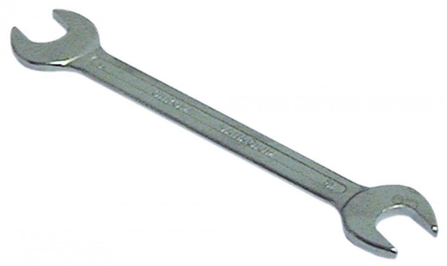 double open end wrench size 14/17mm chrome-vanadium steel, chrome-plated
