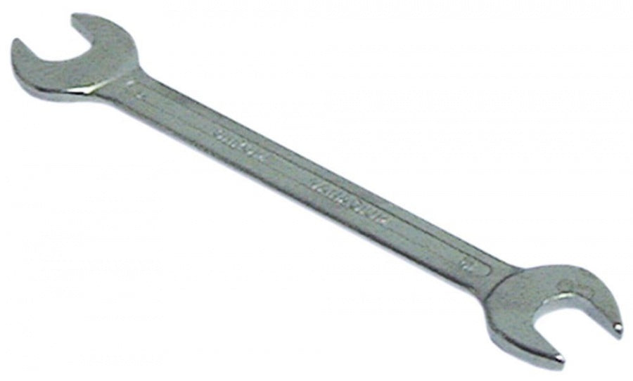 double open end wrench size 17/19mm chrome-vanadium steel, chrome-plated
