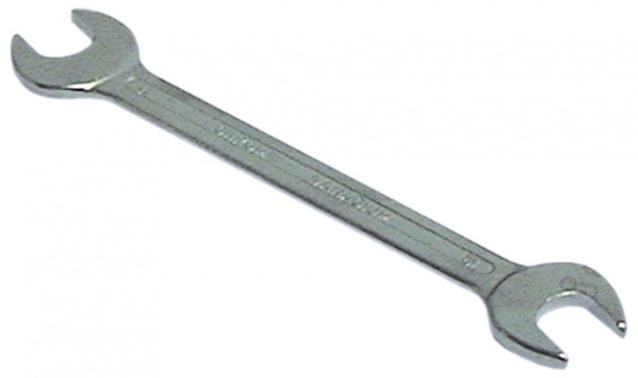 double open end wrench size 21/23mm chrome-vanadium steel, chrome-plated