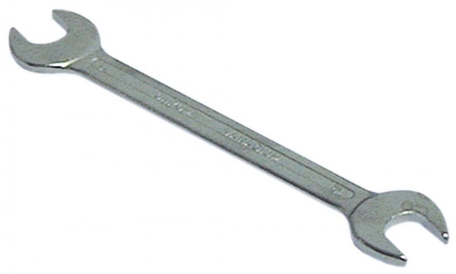 double open end wrench size 27/32mm chrome-vanadium steel, chrome-plated