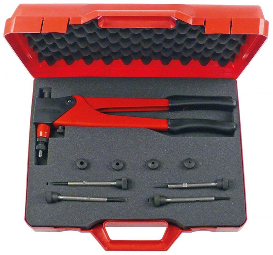 rivet nut pliers for M3/M4/M5/M6/M8 with case and accessories