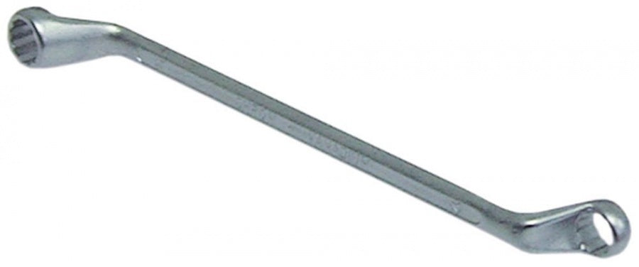 double ring wrench offset size 8/9mm chrome-vanadium steel, chrome-plated