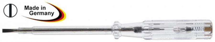 phase tester size 0,6x3,5mm slotted blade length 107mm total length 200mm