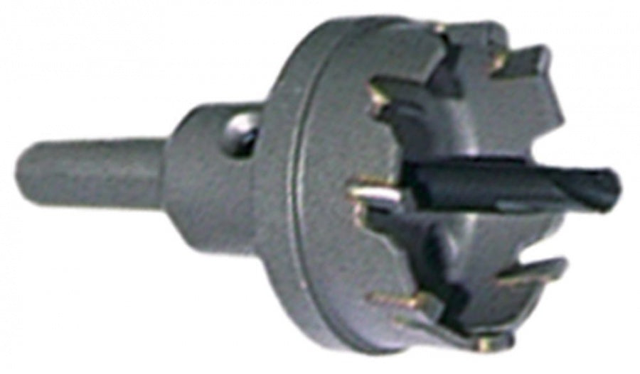 hole saw ø 25mm hard metal thickness up to 4,0mm DOC up to max. 10mm shaft ø 10mm