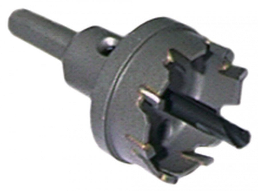 hole saw ø 27mm hard metal thickness up to 4,0mm DOC up to max. 10mm shaft ø 10mm