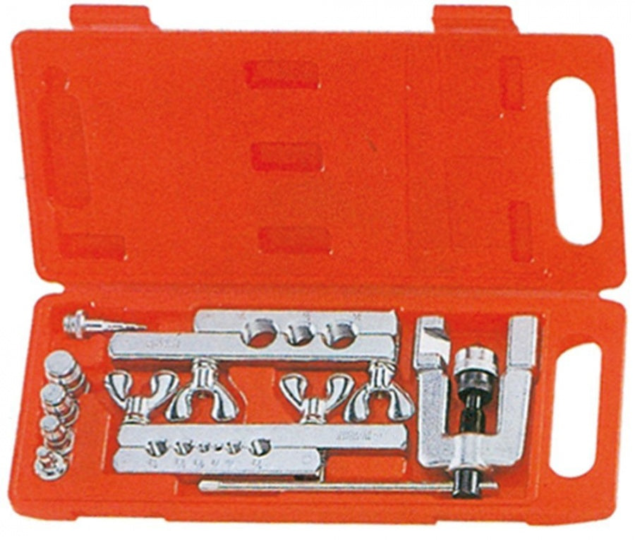 Set menghina pentru evazare tevi, 8 piese, toli 1/8, 3/16, 1/4, 5/16, 3/8, 7/16, 1/2, 5/8, 3/4" - 801184