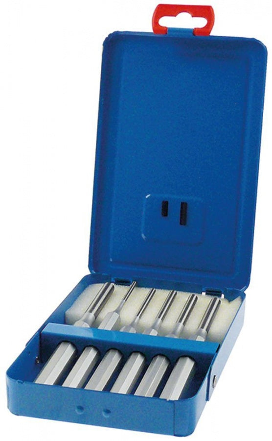 split cotter set 6-piece piont ø 3/4/5/6/7/8mm L 150mm point length 30/40/50mm shaft ø 10/12mm