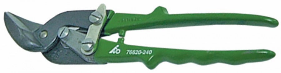 Foarfeca tabla, din inox S (HRC 60-62), tip stanga, pana la grosimi 1,8 mm sau 1.2 mm/V2A, L 240 mm - 801266