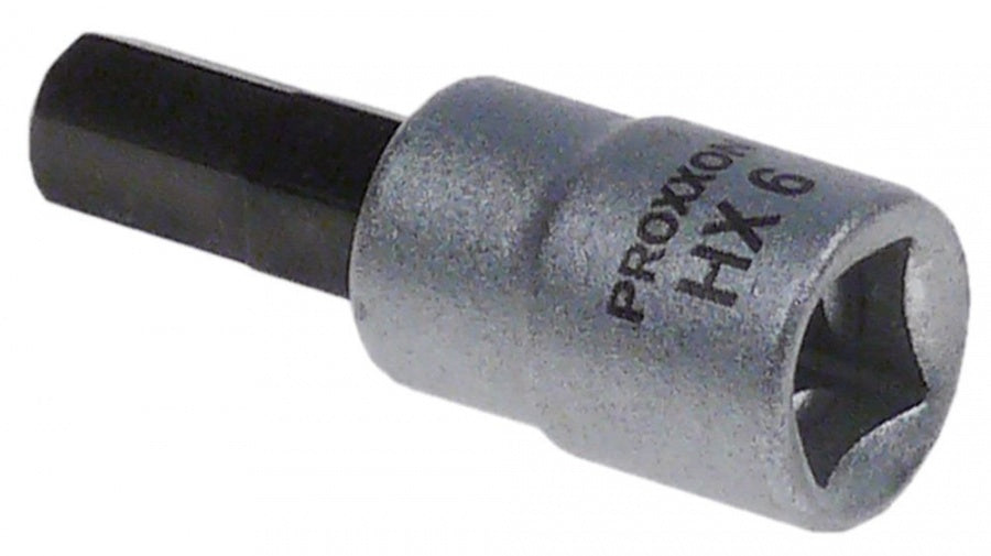 hexagon bit socket 1/4" size 6,0mm