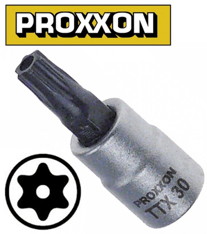 torx bit socket 1/4" size TX30 with bore