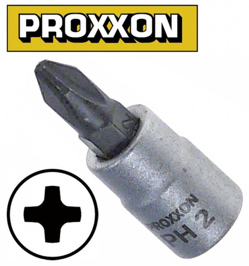 Phillips bit socket 1/4" size PH2