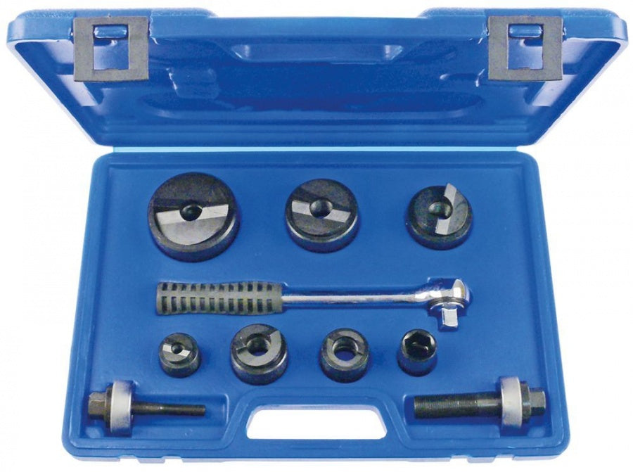 Trusa perforatoare pentru otel, 1/2" (22,5 mm), 3/4" (28,3 mm), 1" ( 35 mm), 1 1/4" (43,2 mm), 1 1/2" (49,6 mm), 2" (61,5 mm) - 801325