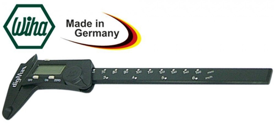 Subler digital 0-150 mm, din fibra de sticla, precizie 0.1+0.001 mm - 801344