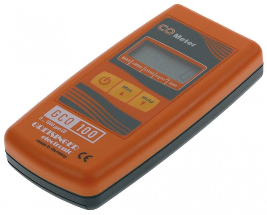Aparat de masura gaze arse GCO 100, 0-1000 ppm, cu senzor integrat, 142 x 71 x 26 mm - 802033
