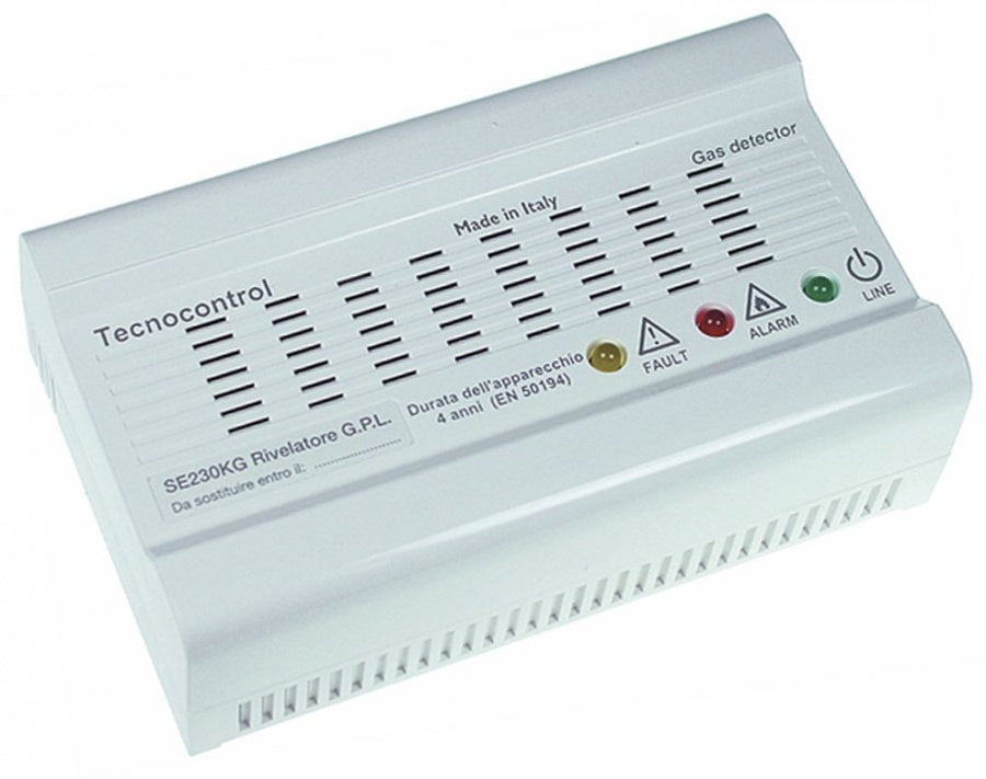 Detector de gaz natural Tecnocontrol SE121KM, SE296KM, 230V - 802059