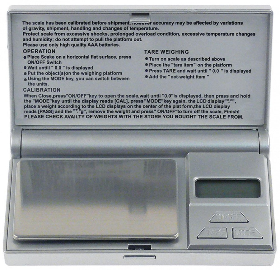 digital scales measuring range  resolution 0,1g dimensions 110x74x15mm