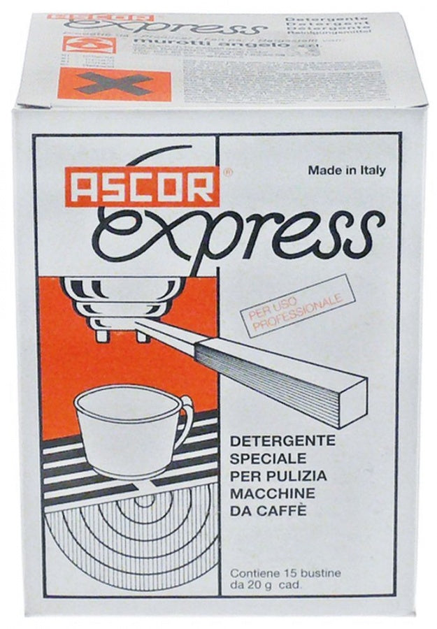 detergents for coffee machines ASCOR Express 15 pouch of 20g 300g powdered form